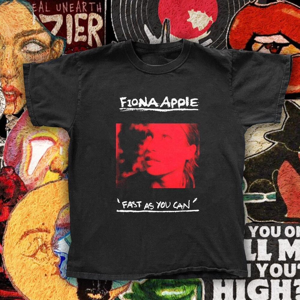 Black Fiona Apple Music Tee